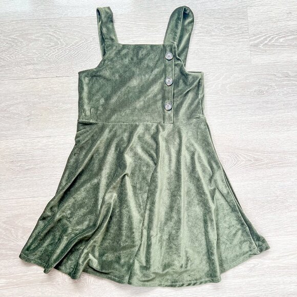 Knitworks Green Knit Pinafore Style Jumper/Dress, XL (runs small) - Picture 1 of 9